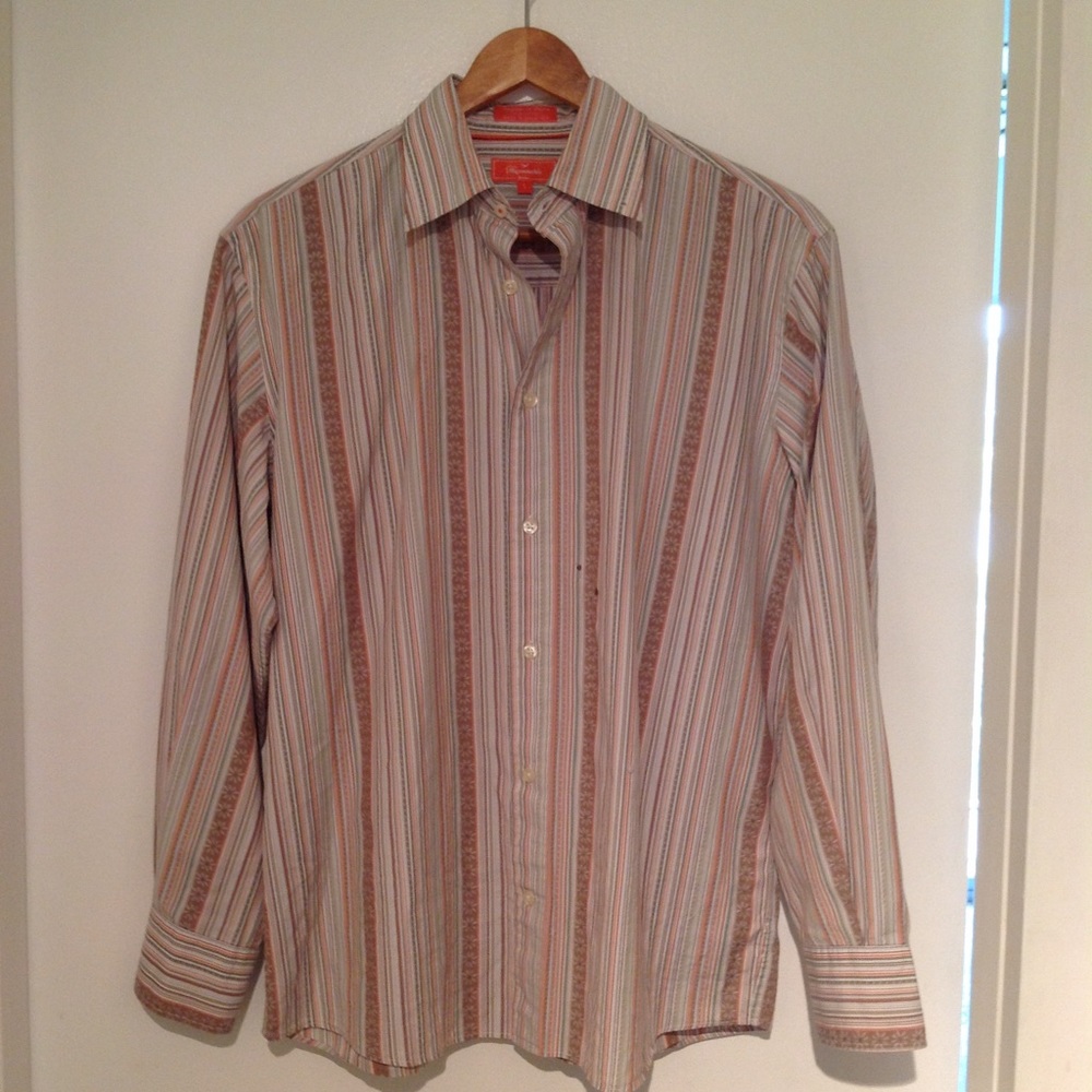 Faconnable Jeans Co. Stripped Men's Gr8 Spring Col - Picture 2 of 4